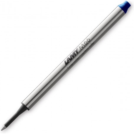LAMY Recharge pour stylo roller M66, M, en blister, bleu