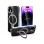 nevox StyleShell SHOCKFlex Stand iPhone 15 Plus transp.