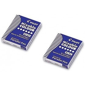 Pilot cartouches d'encre Parallel Pen Bleu