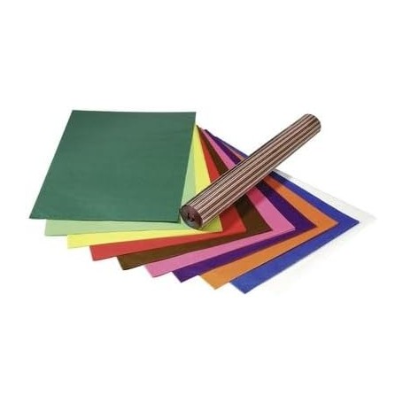 folia Papier transparent, 700 x 1.000 mm, noir