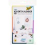 folia Calendrier de l'Avent 'sachets en papier uni', blanc