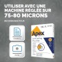 Apex Pochette de plastifcation Ultra Light, A4, 150 microns