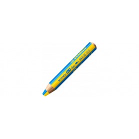 Crayon multi-talents STABILO woody 3 in 1 duo - jaune-bleu ciel