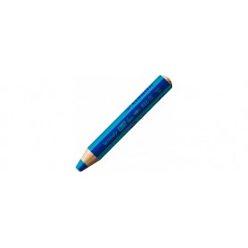 Crayon multi-talents STABILO woody 3 in 1 duo - bleu foncé-turquoise