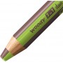 Crayon multi-talents STABILO woody 3 in 1 duo - vert clair-marron