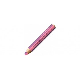 Crayon multi-talents STABILO woody 3 in 1 duo - rose-lilas