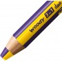 Crayon multi-talents STABILO woody 3 in 1 duo - jaune-violet