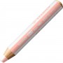 Crayon multi-talents STABILO woody 3 in 1 duo - blanc-abricot