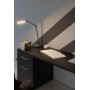 Hansa Lampe de bureau LED "Wave", socle, gris mtallique