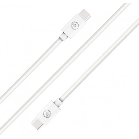 Cable C/C 3A - 2m Recyclé Blanc