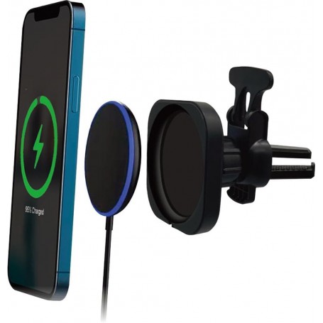 MagSafe Chargeur 15W + Support Voiture Airvent