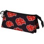 Naruto Shippuden Clouds triple pencil case