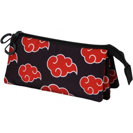 Naruto Shippuden Clouds triple pencil case