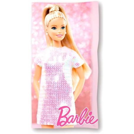 Barbie microfibre beach towel