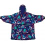 Disney Stitch oversize sweatshirt coat adult coral