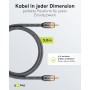 Câble RCA Mono, 3 m, Sharkskin GreyConnecteur Cinch (woofer, center) Connecteur Cinch (woofer, center)