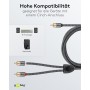 Câble 1 en 2 RCA, 3 m, Sharkskin GreyConnecteur Cinch (woofer, center) Connecteur Cinch (woofer, center)