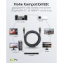 Câble DisplayPort™ vers HDMI™, 1 m, Sharkskin GreyConnecteur DisplayPort™ connecteur HDMI™ (type A)