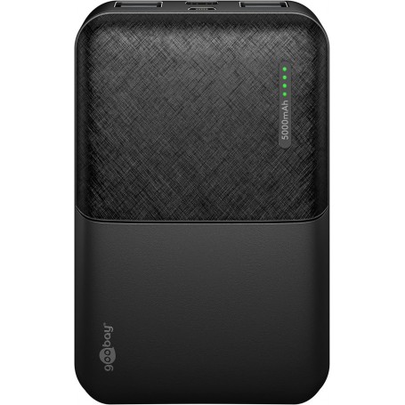 Power Bank Compacte 5.000 mAhpratique et peu encombrant avec 5.000 mAh, parfait pour voyager