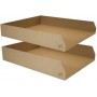 Oxford Set de corbeilles courrier "Savana", A4, naturel