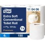 TORK Papier toilette, 4 couches, blanc