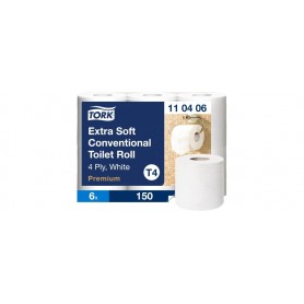 TORK Papier toilette, 4 couches, blanc