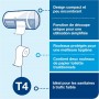 TORK Papier toilette, 4 couches, blanc