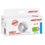 METO tiquette pour tiqueteuse de prix, 32 x 19 mm, vert