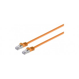 S-Conn Cat. 7 S/FTP 10 m câble de réseau Cat7 S/FTP (S-STP) Orange - Câbles de réseau (10 m, Cat7, S/FTP (S-STP), RJ-45, RJ-45, Orange)
