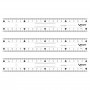 MAPED Regles plate Double Decimetre Essentials Plastique 20 cm a  Poignee