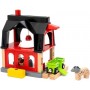 Grange des animaux - Accessoire pour circuit de train en bois -7312350360127 - Brio World