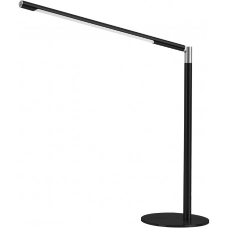 Hansa Lampe de bureau LED "Aura", avec socle, noir