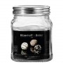 Lot de 4 : Ritzenhoff & Breker Bocal 'VIO', carré, 0,9 l