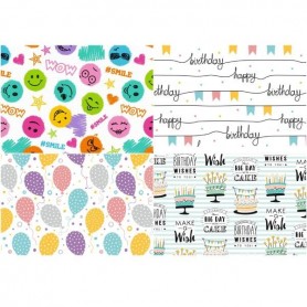 SUSY CARD Papier cadeau "Smile", sur rouleau