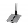 Hansa Lampe de bureau LED "Wave", socle, argent bross