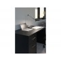 Hansa Lampe de bureau LED "Wave", socle, argent bross