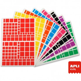 agipa APLI Kids Gommettes "Carr", grand conditionnement