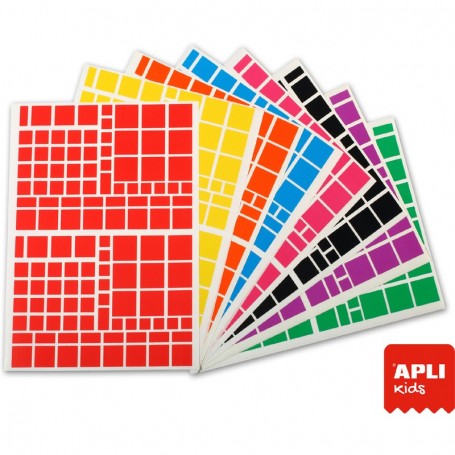 agipa APLI Kids Gommettes "Carr", grand conditionnement