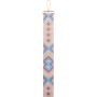 Bandoulière Brésilienne Violet et Rose pâle