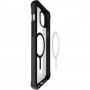 Coque R Sling MagSafe2.0 IP15 Transp Noir NO cable
