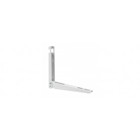 InLine® Bracket for split air conditioner outdoor unit or heat pump, wall bracket, white