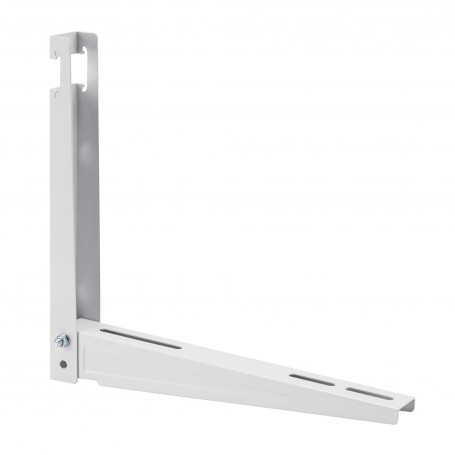 InLine® Bracket for split air conditioner outdoor unit or heat pump, wall bracket, white