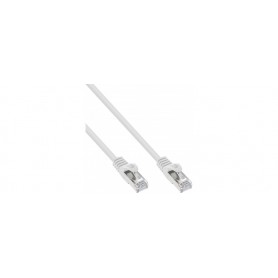 40pcs. pack Bulk-Pack InLine® Patch cable, SF/UTP, Cat.5e, white, 2m