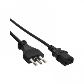 40pcs. Bulk-Pack InLine® Power Cable Mains Plug Italy Type L to IEC C13 connector 1.8m