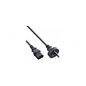 35pcs. Bulk-Pack InLine® Power Cable Australia to 3 Pin IEC C13 1.8m
