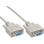 35pcs. Bulk-Pack InLine® Null Modem Cable DB9 female to female 3m
