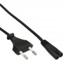 70pcs. pack Bulk-Pack InLine® Power Cable Type C Euro male to Euro 8 female 1.5m