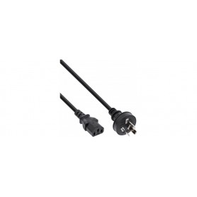 35pcs. Bulk-Pack InLine® Power Cable Type I China to IEC connector 1.8m