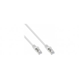 30pcs. pack Bulk-Pack InLine® Patch cable, SF/UTP, Cat.5e, white, 3m