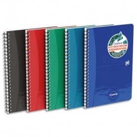Oxford Office Cahier spirale "Oceanis", A4, PP, quadrill